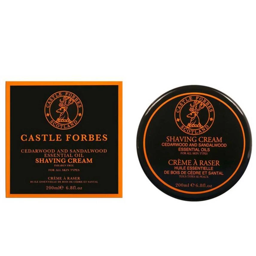 Castle Forbes Cedarwood And Sandalwood Rasiercreme 200 Ml 1 Castle Forbes Cedarwood And Sandalwood Rasiercreme 200 Ml