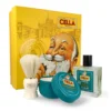 Cella BIO Geschenkset Mit After Shave Lotion, Rasierseife & Rasierpin