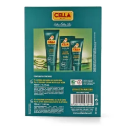 Cella BIO Geschenkset Rasiercreme Tube Aloe Vera 150 Ml & Balsam 100 -Hautpflege Duft Angebote Store cella bio geschenkset mit rasiercreme tube aloe vera 150 ml balsam 100 ml5