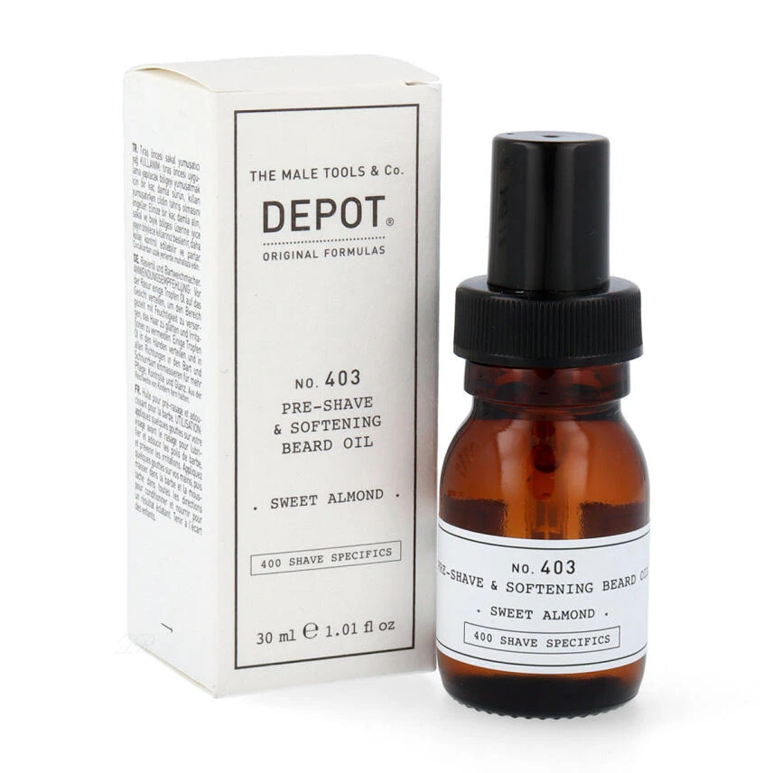 Depot No.403 Pre-Shave & Softening Beard Oil 30 Ml 1 Depot No.403 Pre-Shave & Softening Beard Oil 30 Ml