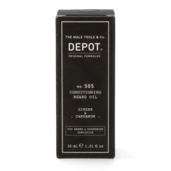 Depot No.505 Ginger & Cardamon Conditioning Beard Oil 30 Ml -Hautpflege Duft Angebote Store depot no505 ginger cardamon conditioning beard oil 30 ml3