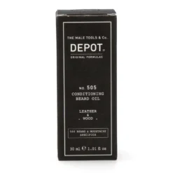Depot No.505 Leather & Wood Conditioning Beard Oil 30 Ml -Hautpflege Duft Angebote Store depot no505 leather wood conditioning beard oil 30 ml3