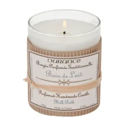 Durance Bain De Lait Handgefertigte Duftkerze Verwöhnendes Milchbad 1