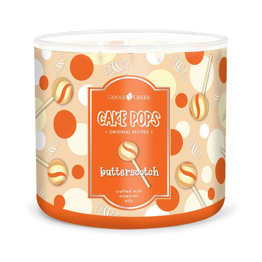 Goose Creek Candle Butterscotch Cake Pop 3-Docht Duftkerze 411 G 1 Goose Creek Candle Butterscotch Cake Pop 3-Docht Duftkerze 411 G