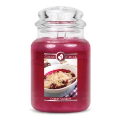 Goose Creek Candle Cherry Cobbler 2-Docht Duftkerze Großes Glas 680 G