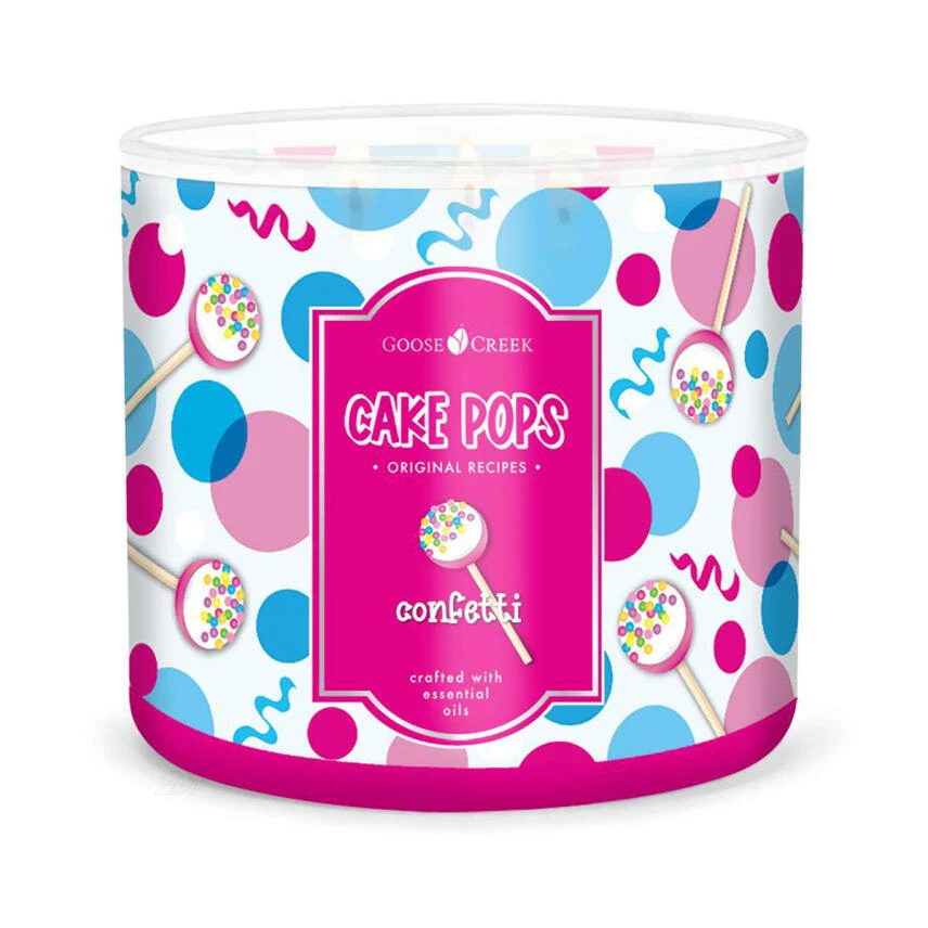 Goose Creek Candle Confetti Cake Pop 3-Docht Duftkerze 411 G 1 Goose Creek Candle Confetti Cake Pop 3-Docht Duftkerze 411 G