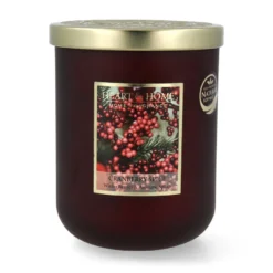 Heart & Home Cranberry Spice Duftkerze Großes Glas 340 G