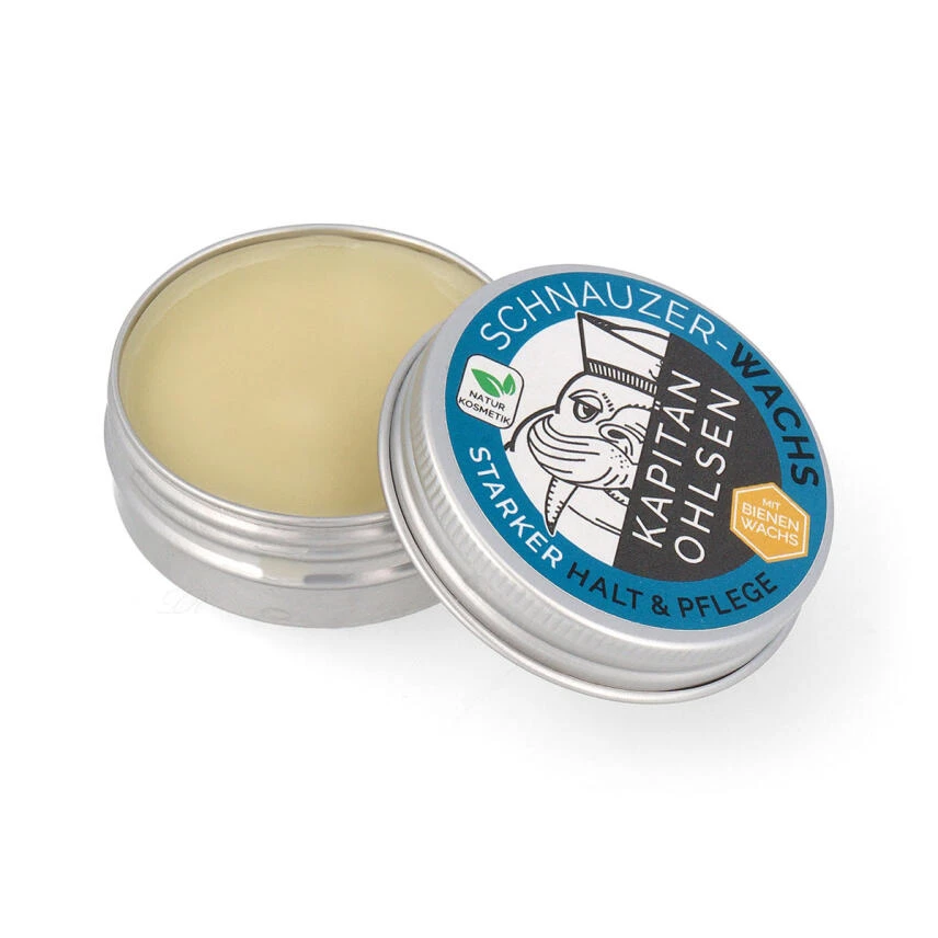 Kapitän Ohlsens Schnauzer Wachs 30 Ml 2 Kapitän Ohlsens Schnauzer Wachs 30 Ml – Bild 2