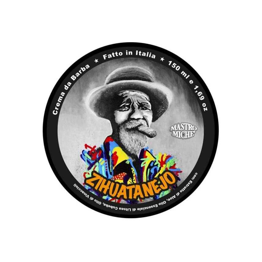 Mastro Miche Zihuatanejo Rasierseife 150 Ml 1 Mastro Miche Zihuatanejo Rasierseife 150 Ml