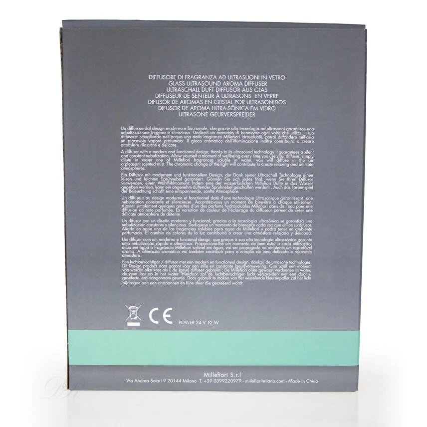 Millefiori® Ultrasound Diffusor Hydro Glaskugel Raumduft 5 Millefiori® Ultrasound Diffusor Hydro Glaskugel Raumduft – Bild 5