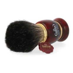 Omega Rasur-Set F6151.11 Rasierpinsel Dachs + Tiegel + 5 Klingen Rasi -Hautpflege Duft Angebote Store omega rasur set f615111 rasierpinsel dachs tiegel 5 klingen rasierer6