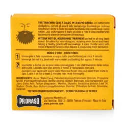 PRORASO Intensiv Behandlung Heisses Bartöl 4 X 17 Ml -Hautpflege Duft Angebote Store proraso intensiv behandlung heisses bartoel 4 x 17 ml4