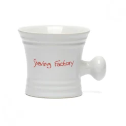 The Shave Factory Keramik Rasierschale Weiss