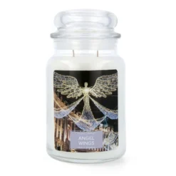 Village Candle Angel Wings Duftkerze Großes Glas 626 G