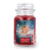 Village Candle Here Comes Santa Duftkerze Großes Glas 602 G