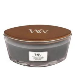 Yankee Candle WoodWick Evening Onyx Ellipse Duftkerze 454 G