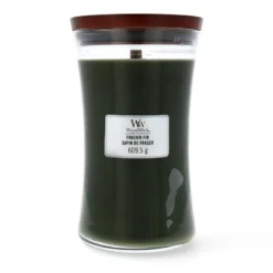 Yankee Candle WoodWick Fraser Fir Großes Glas Duftkerze 610 G