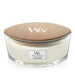 Yankee Candle WoodWick Island Coconut Ellipse Duftkerze 454 G