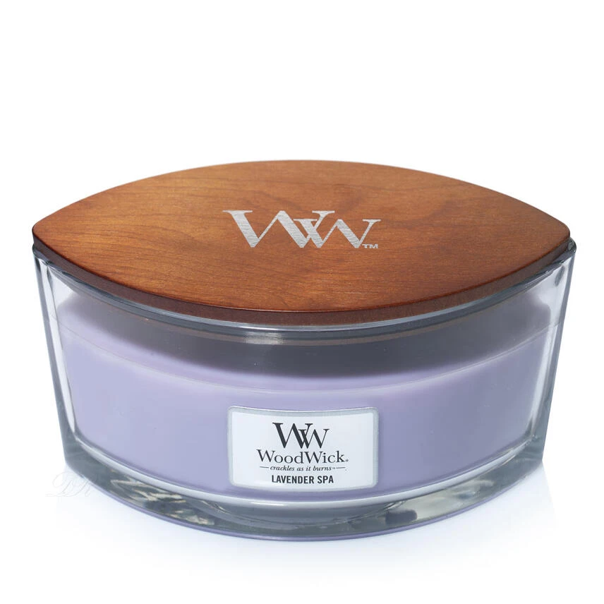 Yankee Candle WoodWick Lavender Spa Ellipse Duftkerze 454 G 1 Yankee Candle WoodWick Lavender Spa Ellipse Duftkerze 454 G
