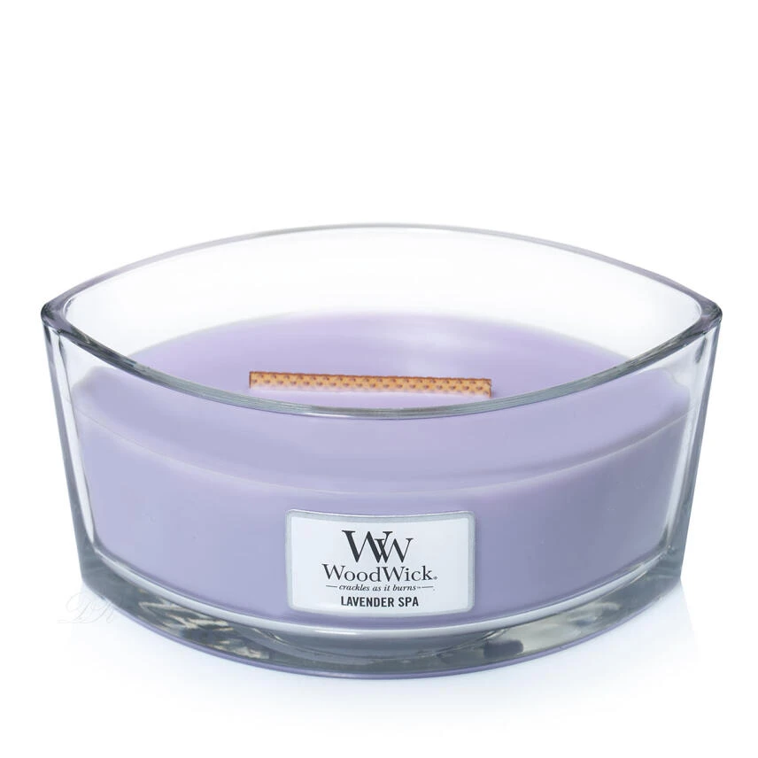 Yankee Candle WoodWick Lavender Spa Ellipse Duftkerze 454 G 2 Yankee Candle WoodWick Lavender Spa Ellipse Duftkerze 454 G – Bild 2