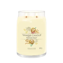 Yankee Candle Banoffee Waffle Signature Duftkerze Großes Glas 567 G -Hautpflege Duft Angebote Store yankee candle banoffee waffle signature duftkerze grosses glas 567 g2